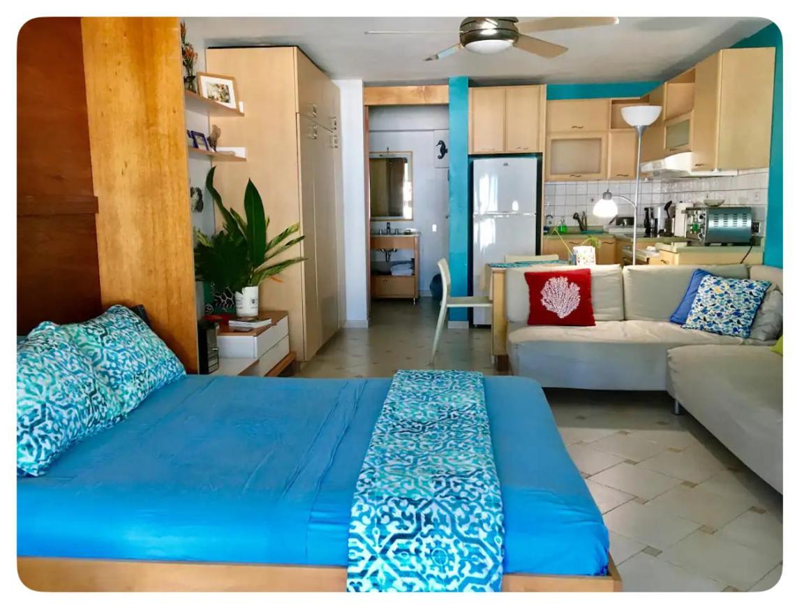Cozy Beachfront Studio سان خوان المظهر الخارجي الصورة